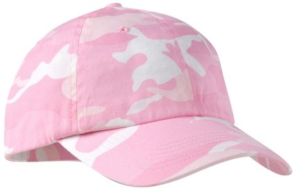 Port Authority Camouflage Cap C851 (Color: Pink Camo)
